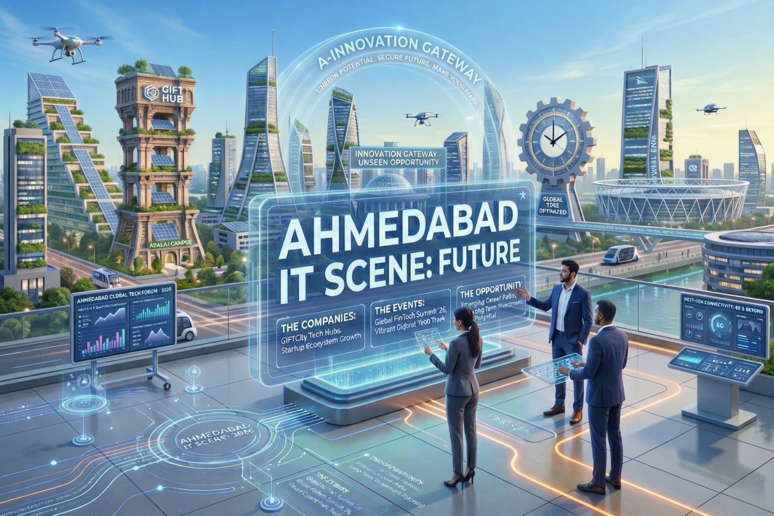 Ahmedabad’s IT Scene in Future: The Companies, The Events, and The Opportunity Most People Are Still Missing