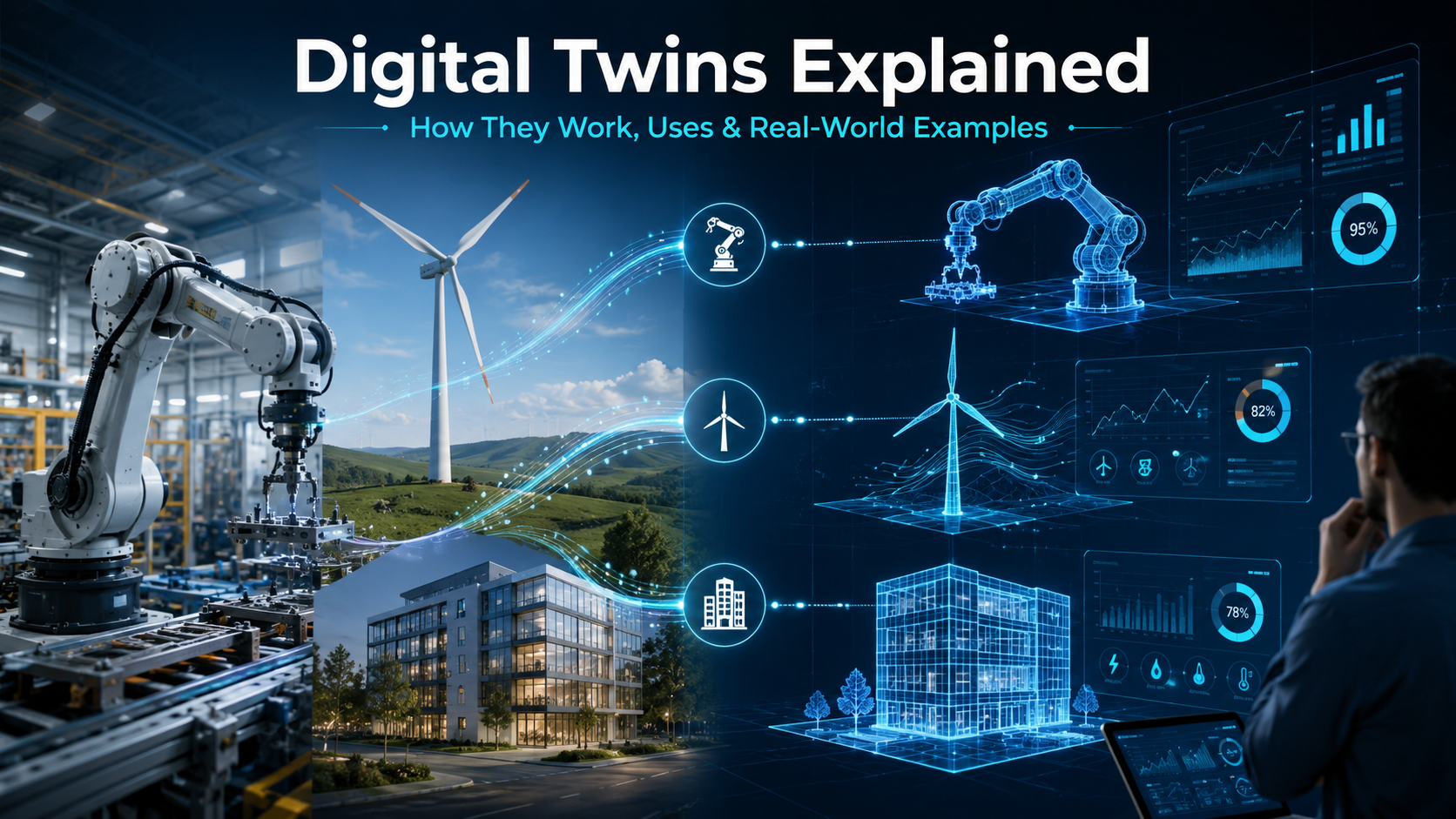 Digital Twins Explained: What They Are, How They Work, and Real-World Examples