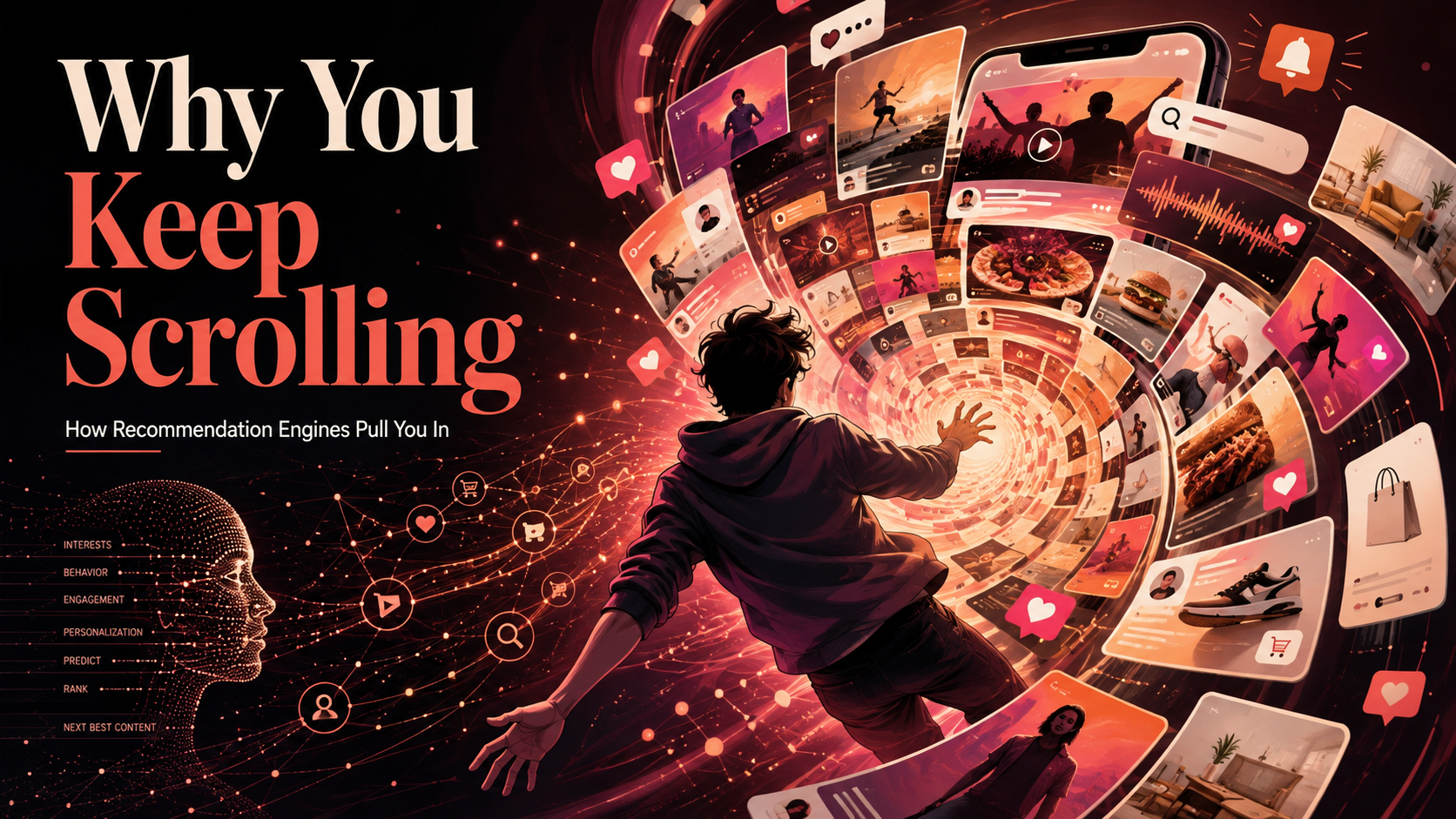 Why You Keep Scrolling: How Recommendation Engines Pull You In